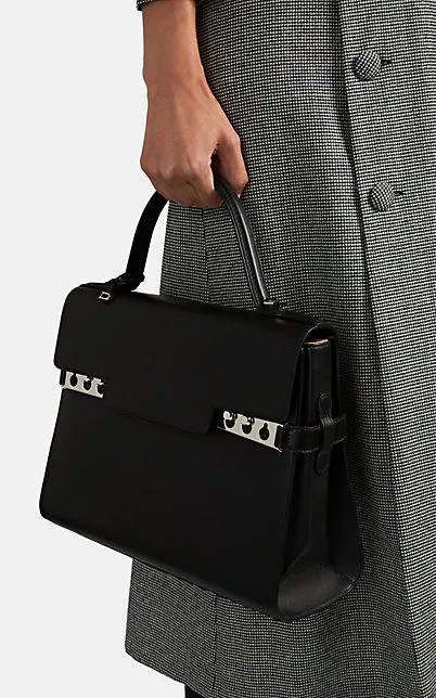 商品Delvaux|Tempête GM Leather Satchel,价格¥29002,第2张图片详细描述