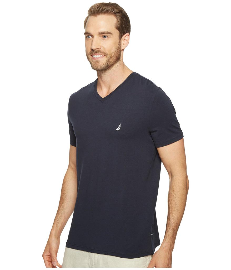 Slim Fit V-Neck T-Shirt商品第2张图片规格展示