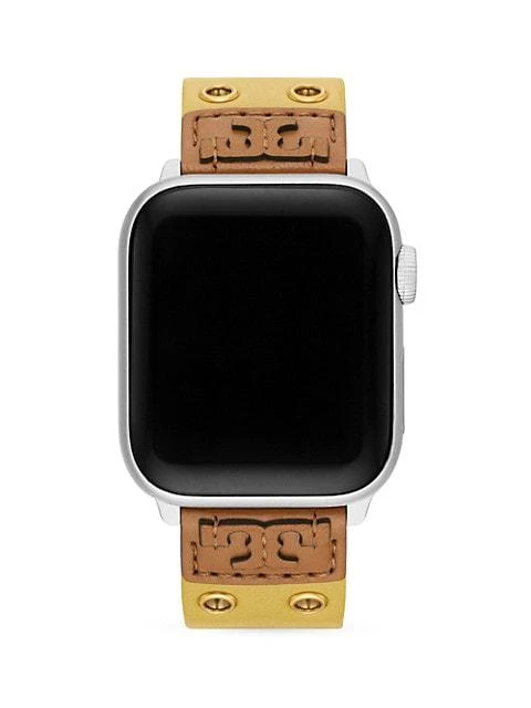 商品Tory Burch|Riveted Leather Apple Watch® Strap,价格¥760,第3张图片详细描述