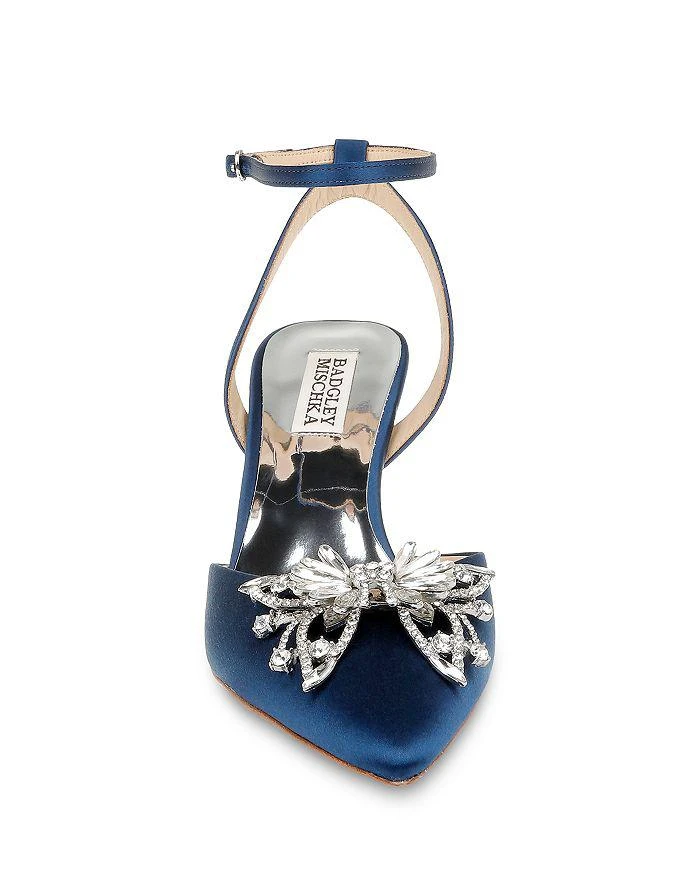 商品Badgley Mischka|Women's Kaley Embellished Pumps  ,价格¥1005,第5张图片详细描述
