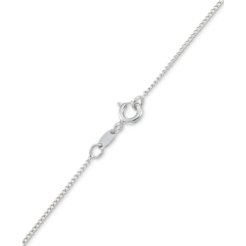 商品Macy's|Jade & Marcasite 18" Pendant Necklace in Sterling Silver,价格¥935,第3张图片详细描述