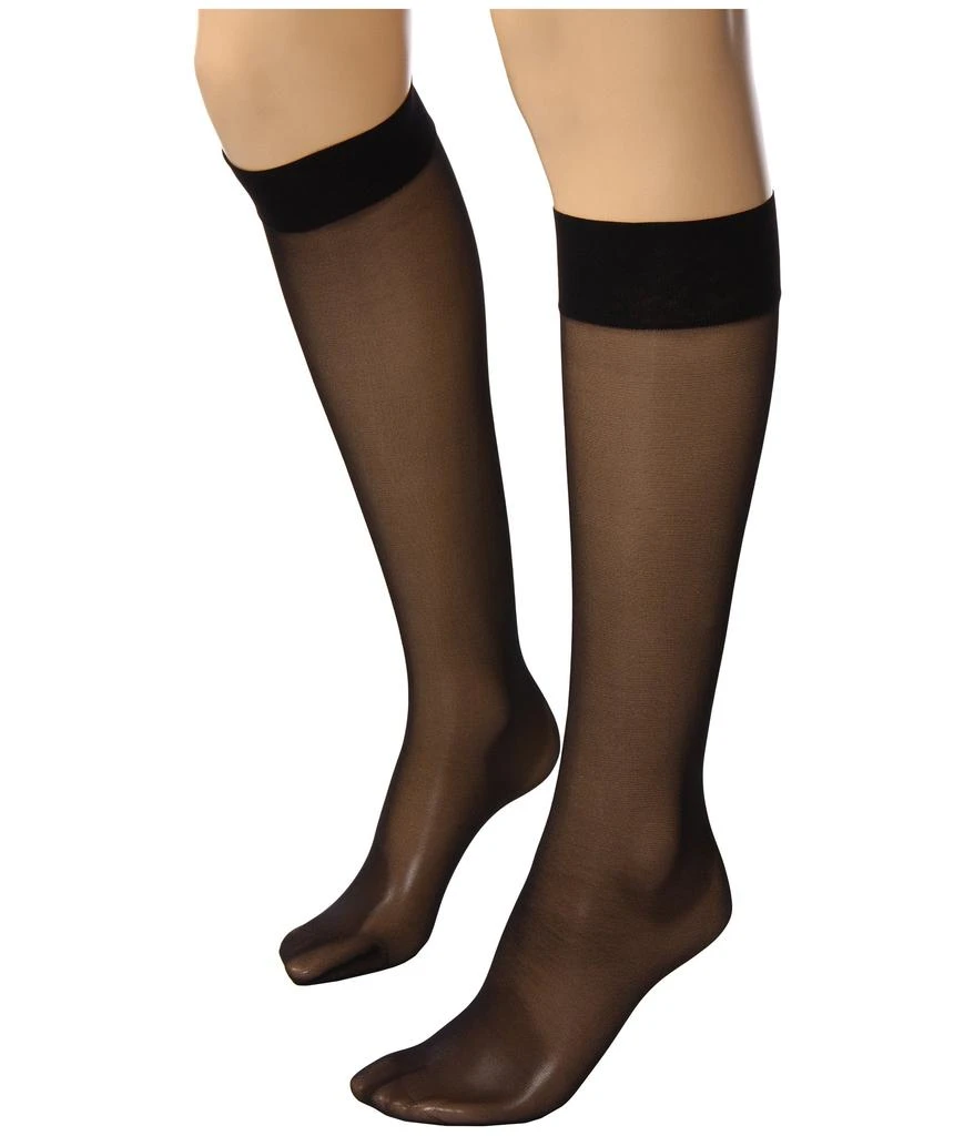 商品Wolford|Satin Touch 20 Knee-Highs,价格¥222,第2张图片详细描述