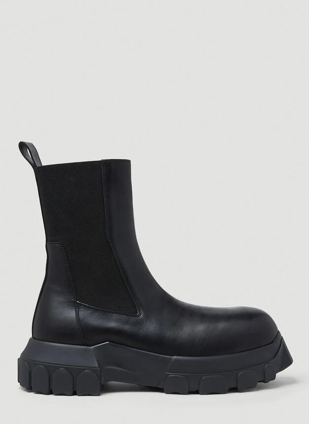 商品Rick Owens|Beatle Bozo Tractor Boots in Black,价格¥10160,第1张图片