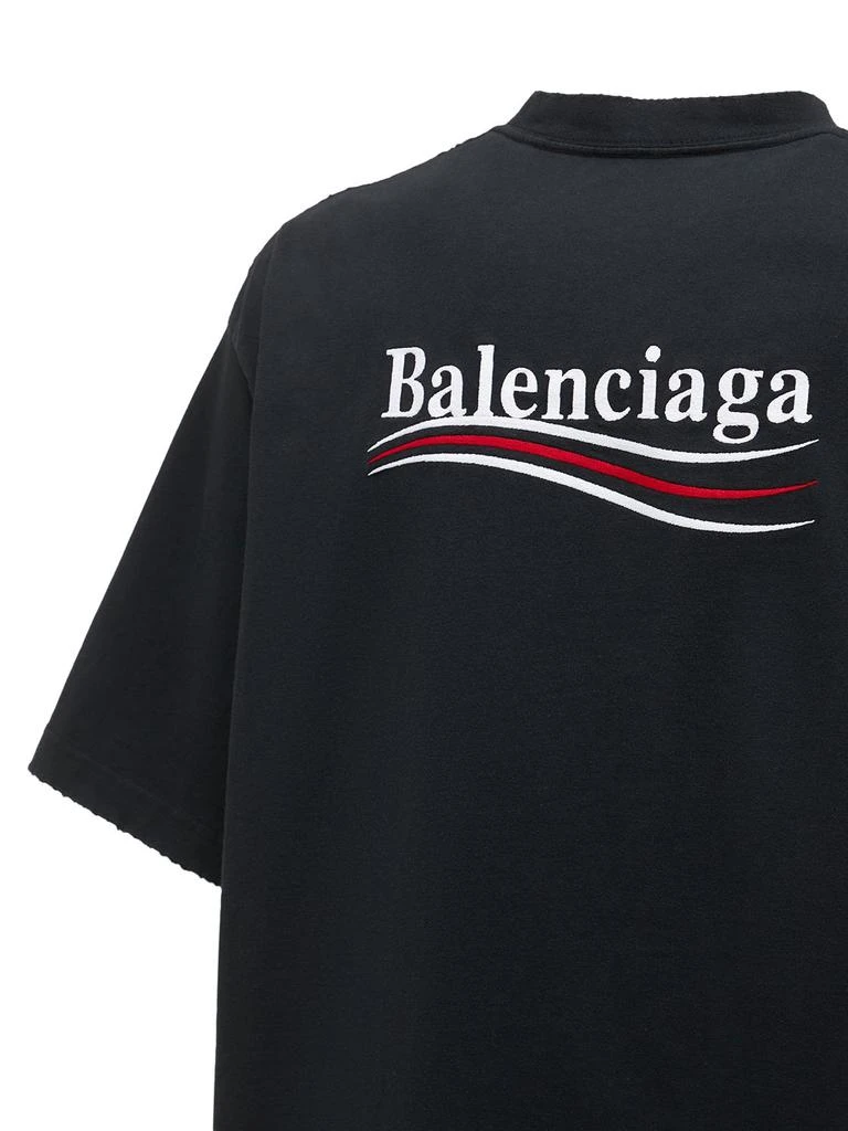 商品Balenciaga|Logo Cotton T-shirt,价格¥5137,第5张图片详细描述