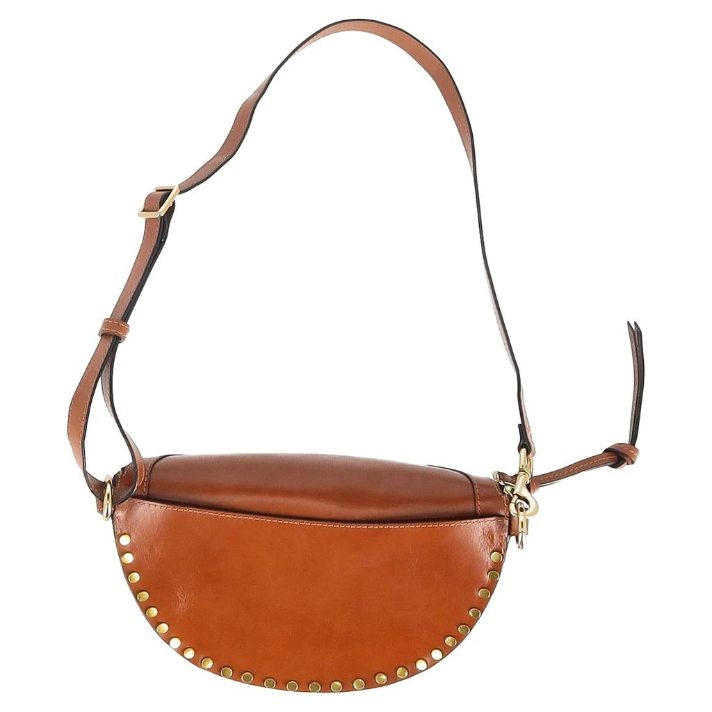 商品[二手商品] Isabel Marant|Skano Studded Belt Bag in Brown Calfskin Leather,价格¥3141,第2张图片详细描述