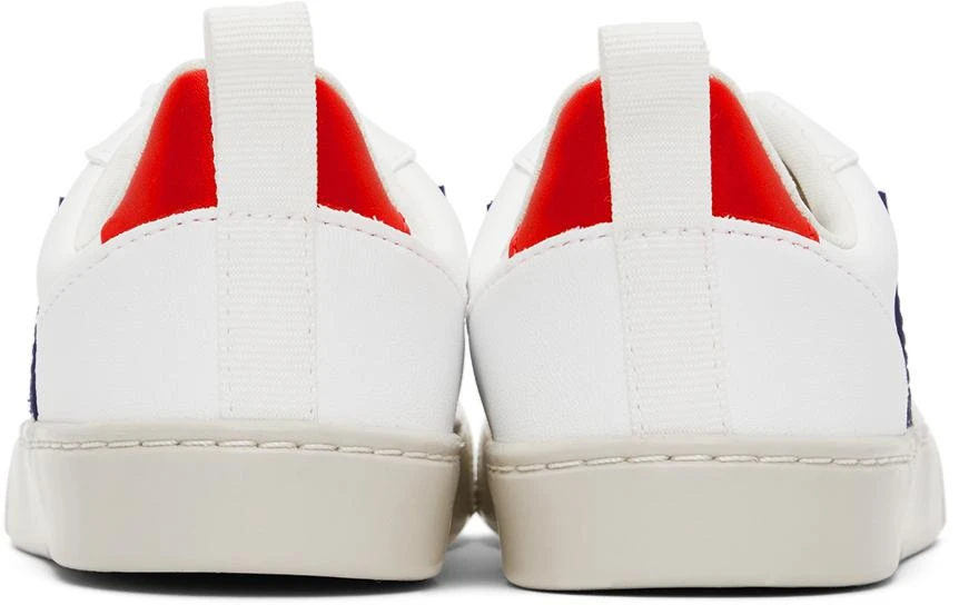 商品Veja|Kids White & Navy Esplar Sneakers,价格¥949,第2张图片详细描述