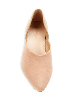 Cornelia Suede & Leather Ballet Flats 商品
