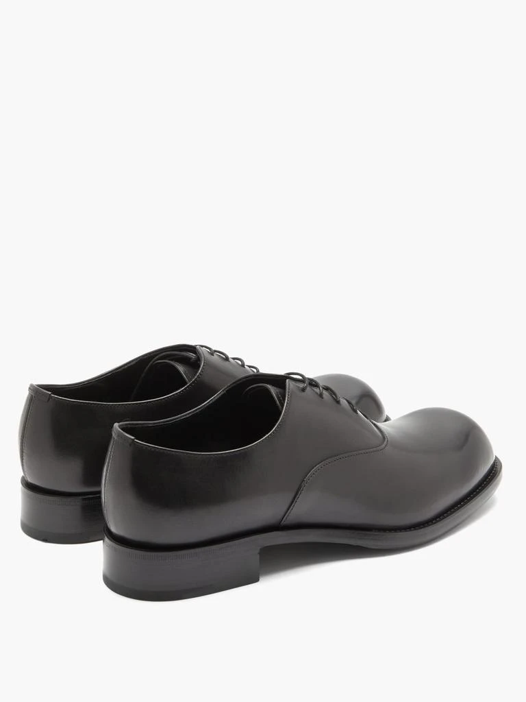 商品Prada|Cadett leather Derby shoes,价格¥3483,第4张图片详细描述