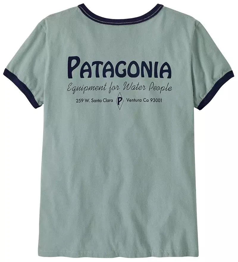 商品Patagonia|Patagonia Women's Water People Organic Ringer Tee,价格¥259,第3张图片详细描述