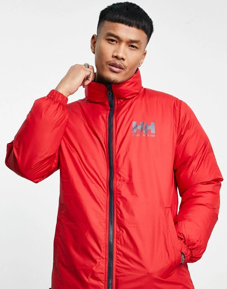 商品Helly Hansen|Helly Hansen Urban Reversible jacket in navy/red,价格¥826,第3张图片详细描述