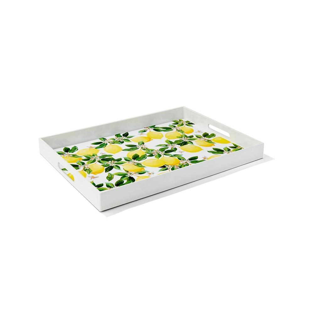 商品American Atelier|Blossoms Lemons Trays Set, 2 Piece,价格¥827,第6张图片详细描述