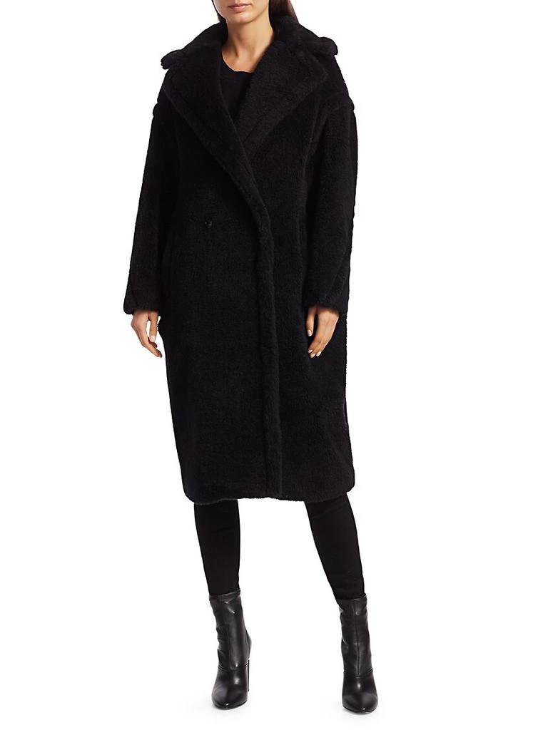 商品Max Mara|Teddy Bear Icon Alpaca-Blend Coat,价格¥27472,第3张图片详细描述