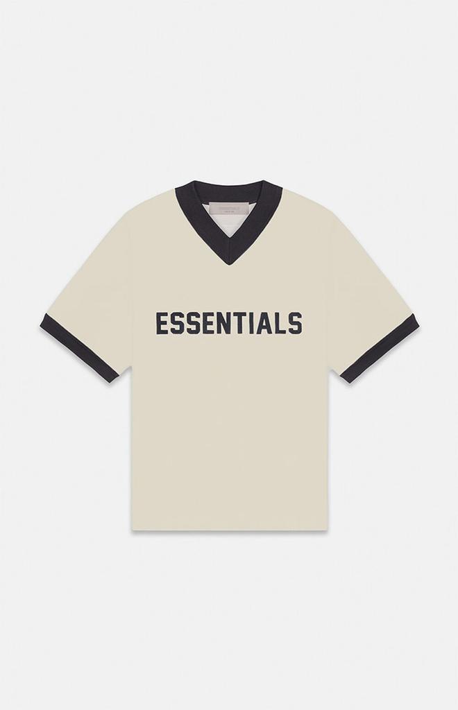 商品Essentials|Wheat V-Neck T-Shirt,价格¥106,第1张图片