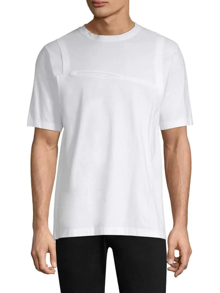 商品Helmut Lang|Everyday Slash Cotton T恤,价格¥631,第1张图片