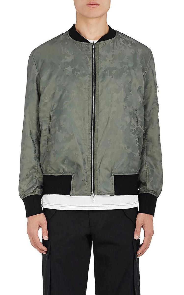 商品Ovadia & Sons|Reversible Camouflage & Velvet Bomber Jacket,价格¥6688,第5张图片详细描述