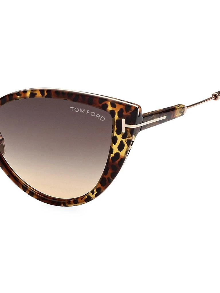 商品Tom Ford|Anjelica 57MM Cat Eye Sunglasses,价格¥4240,第3张图片详细描述