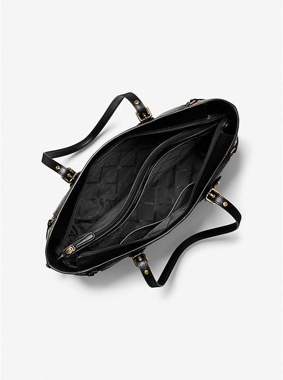 商品Michael Kors|Voyager Medium Two-Tone Metallic Logo Tote Bag,价格¥2214,第4张图片详细描述