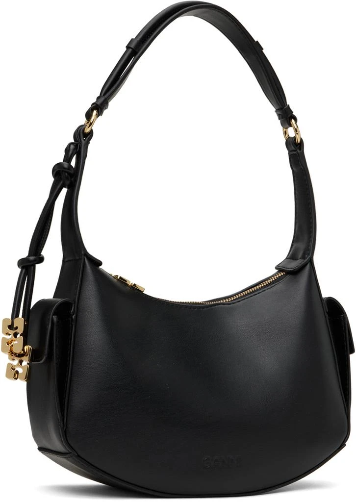 商品Ganni|Black Swing Shoulder Bag,价格¥2728,第2张图片详细描述