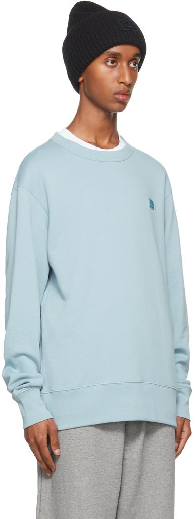 Blue Crewneck Sweatshirt商品第2张图片规格展示
