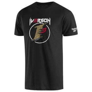 商品Reebok|Iverson Black Tee,价格¥156,第1张图片