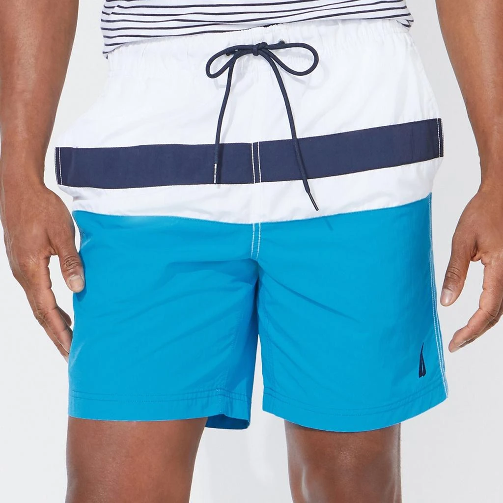 商品Nautica|Nautica Mens 8" Colorblock Quick-Dry Swim,价格¥136,第1张图片