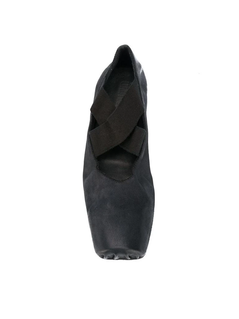 商品Uma Wang|Uma wang women's black other materials flats,价格¥6744,第3张图片详细描述