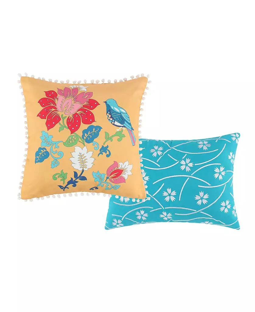 商品Macy's|Thalia Cotton Reversible 5 Piece Quilt Set,价格¥3359,第4张图片详细描述