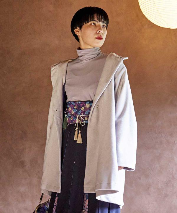 商品KAYA|KAKURE-IRO HAKKAKE Coat,价格¥853,第4张图片详细描述