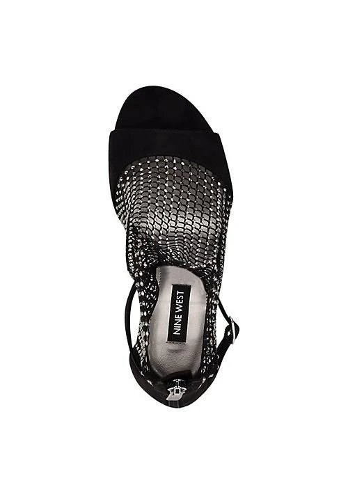 商品Nine West|West Imery Mesh Peep Toe Booties,价格¥653,第4张图片详细描述