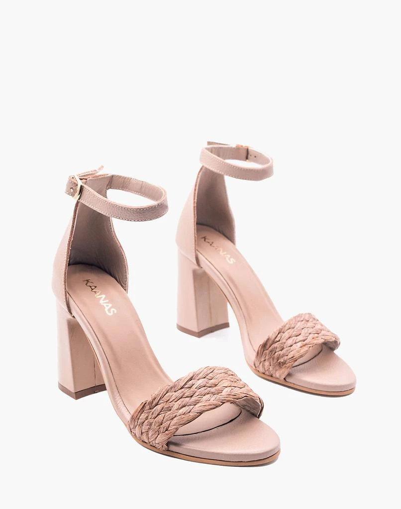商品Madewell|KAANAS Dumai Raffia Strap Heel,价格¥952,第1张图片