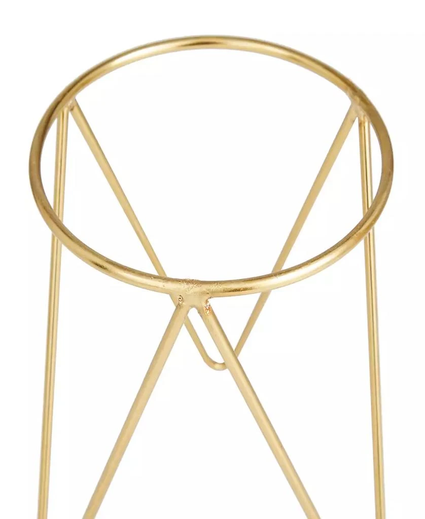 商品CosmoLiving|Metal Planter with Removable Stand Set of 2,价格¥341,第5张图片详细描述