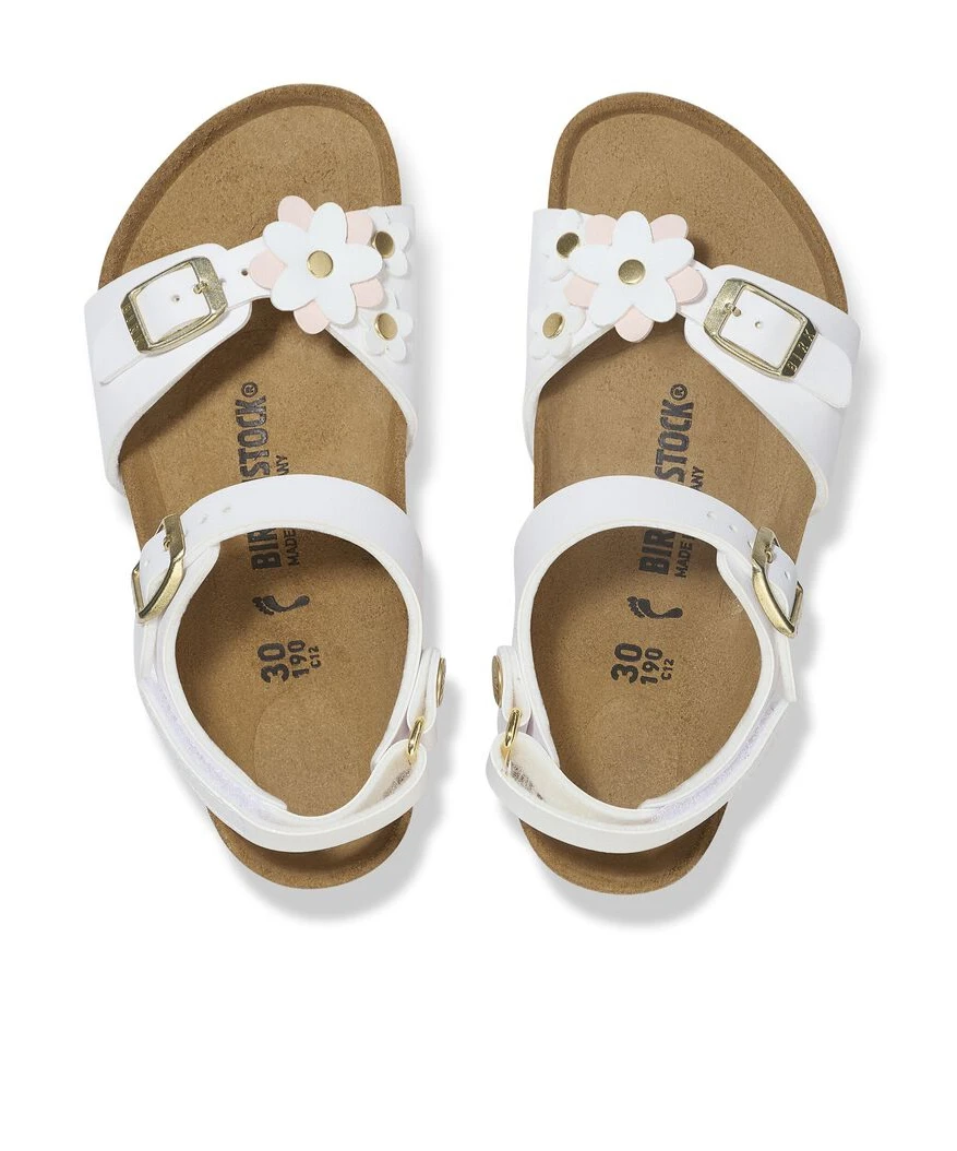 商品【商品预售7天】 Birkenstock|Birkenstock 男童凉鞋 1029561 白色,价格¥745,第4张图片��详细描述