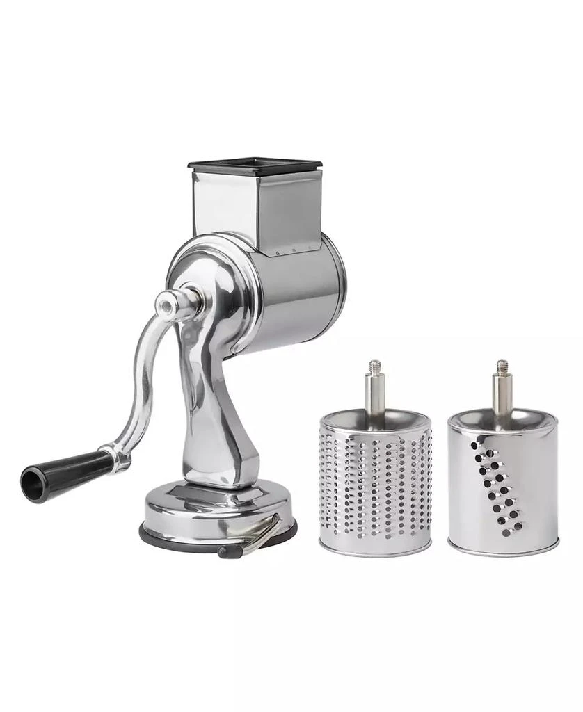 商品Fante's|Suction Base Cheese Grater with 2 Grating Drums, The Italian Market Original since 1906,价格¥419,第1张图片