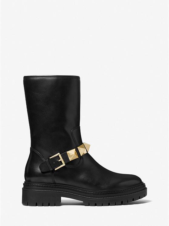 商品Michael Kors|Layton Studded Leather Boot,价格¥1393,第4张图片详细描述