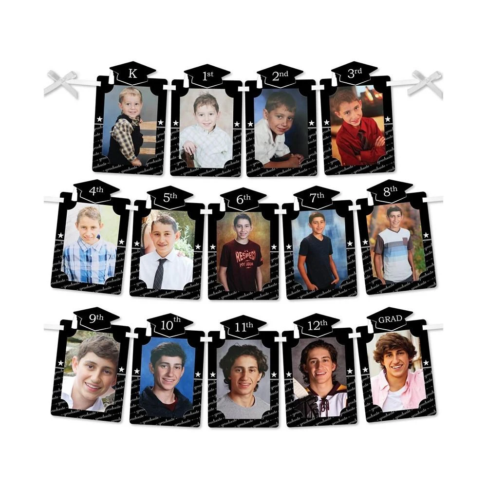 商品Big Dot of Happiness|Graduation Cheers - DIY Graduation Party Decor - Picture Display - Photo Banner,价格¥119,第1张图片