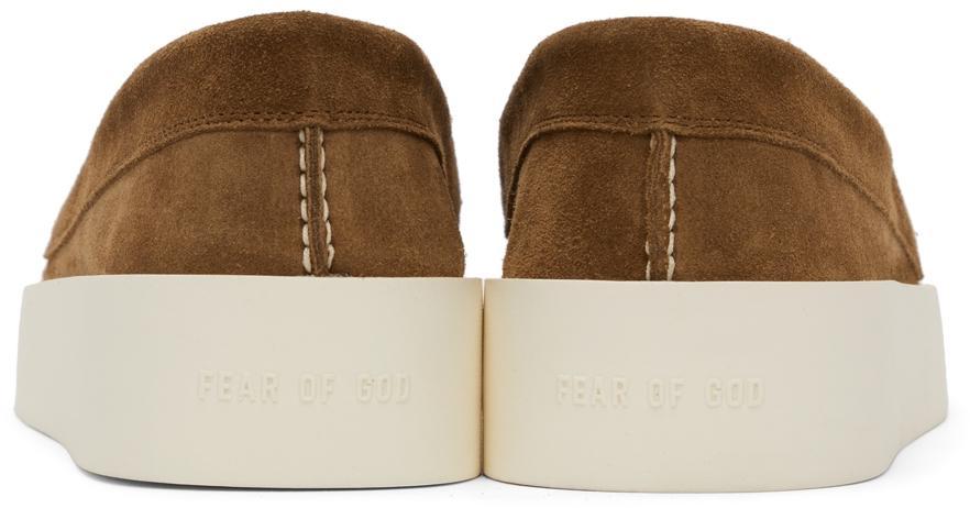 商品Fear of god|Brown Suede Boat Shoes,价格¥4086,第6张图片详细描述