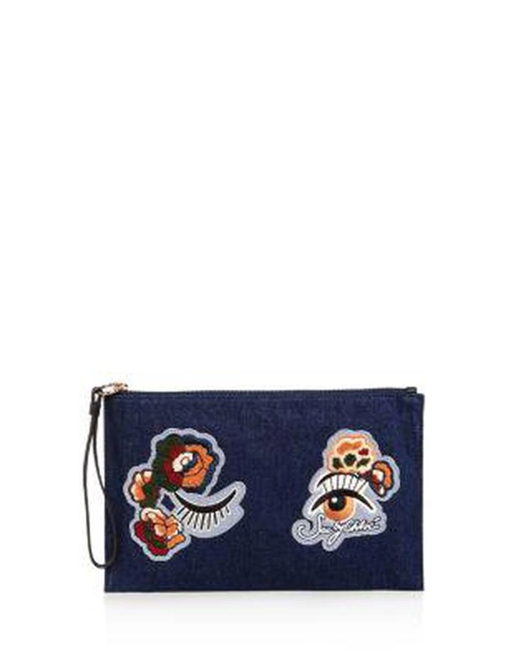 商品See by Chloé|Andy Denim Pouch,价格¥370,第1张图片