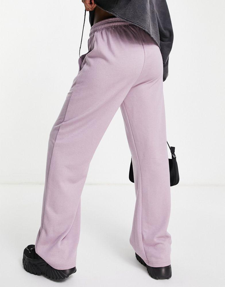 Topshop straight leg jogger in purple商品第3张图片规格展示