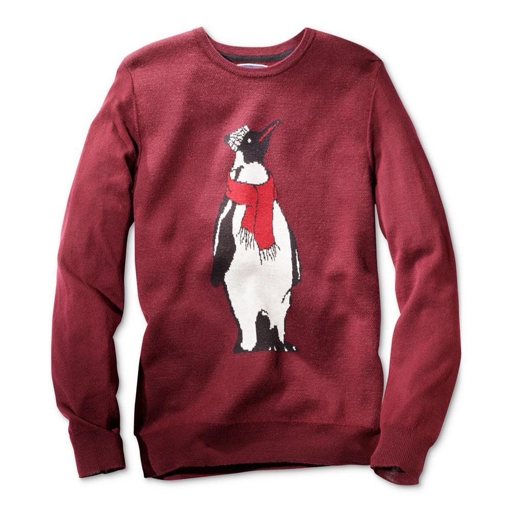 商品Club Room|Men's Merino Penguin Sweater, Created for Macy's,价格¥184,第6张图片详细描述