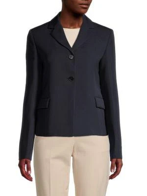 商品Jil Sander|​Essential Button-Front Wool Jacket,价格¥3299,第1张图片