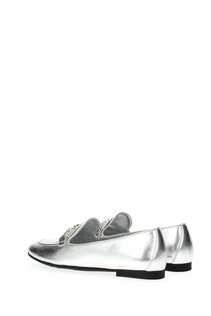 商品Salvatore Ferragamo|Loafers Leather Silver,价格¥1658,第4张图片详细描述