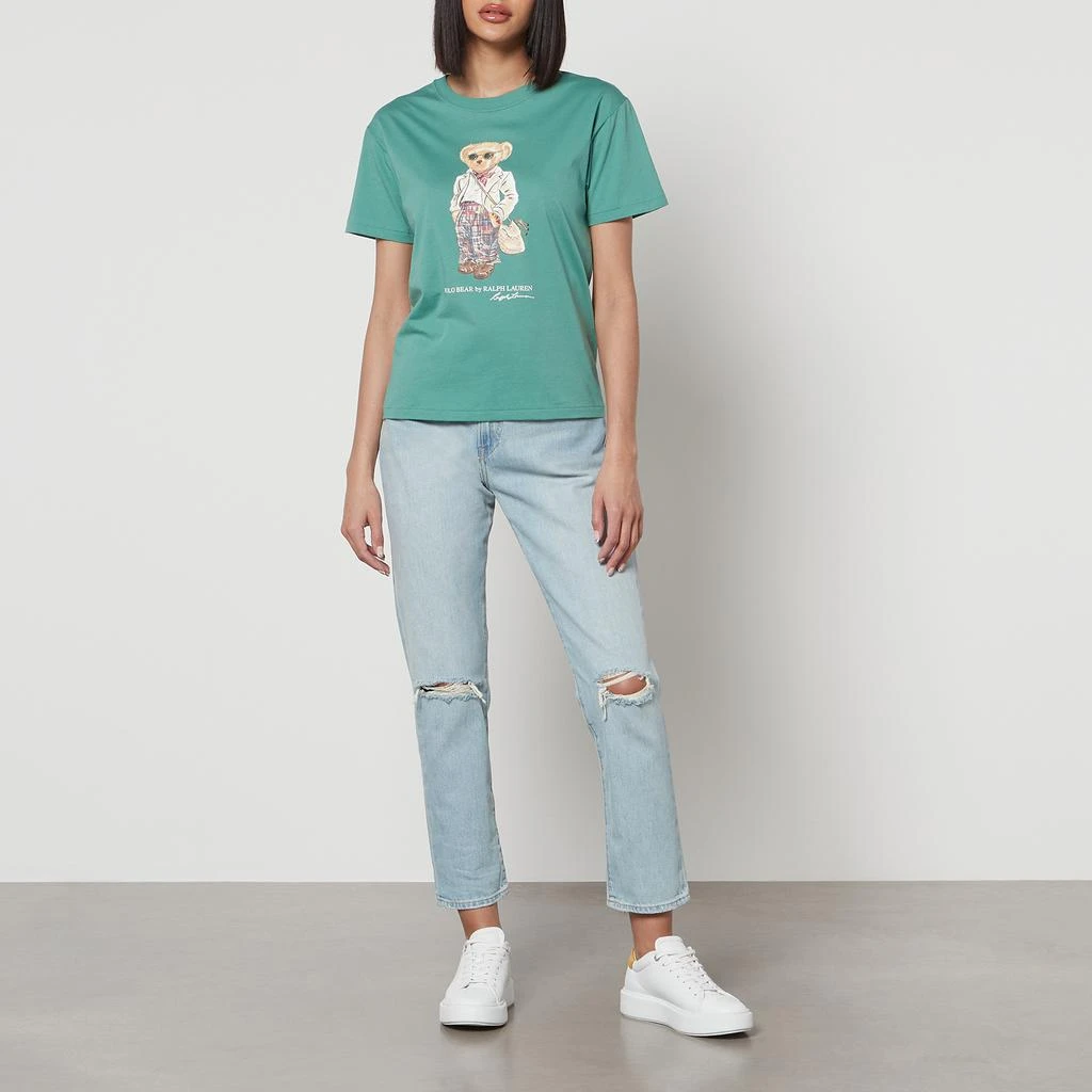 商品Ralph Lauren|Polo Ralph Lauren Madras Cotton-Jersey T-Shirt,价格¥524,第3张图片详细描述