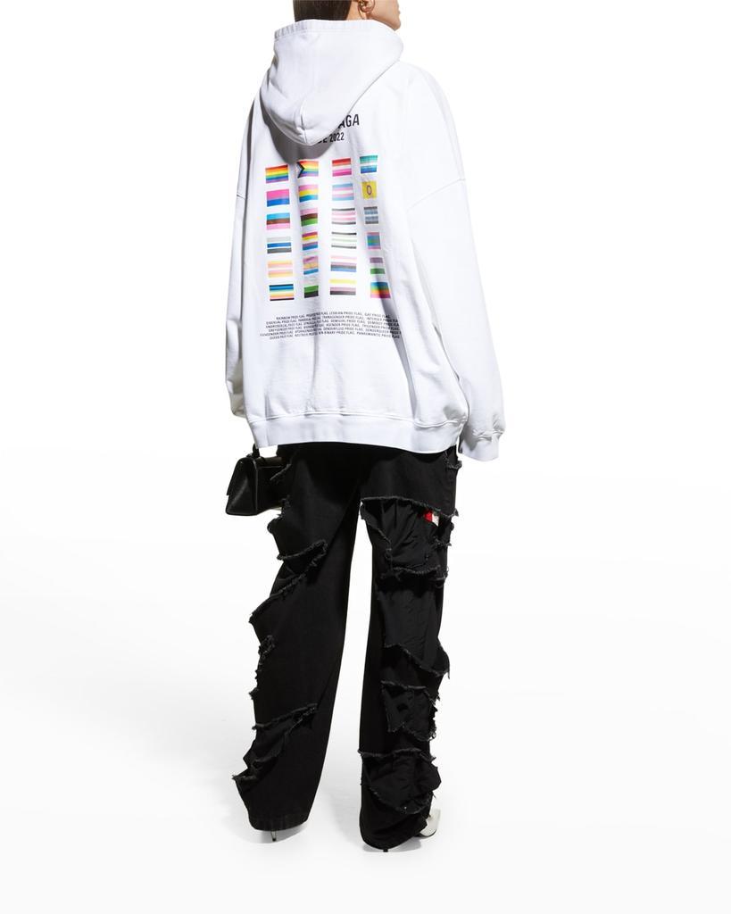 商品Balenciaga|Logo Pride Series Oversized Hoodie,价格¥6411,第6张图片详细描述