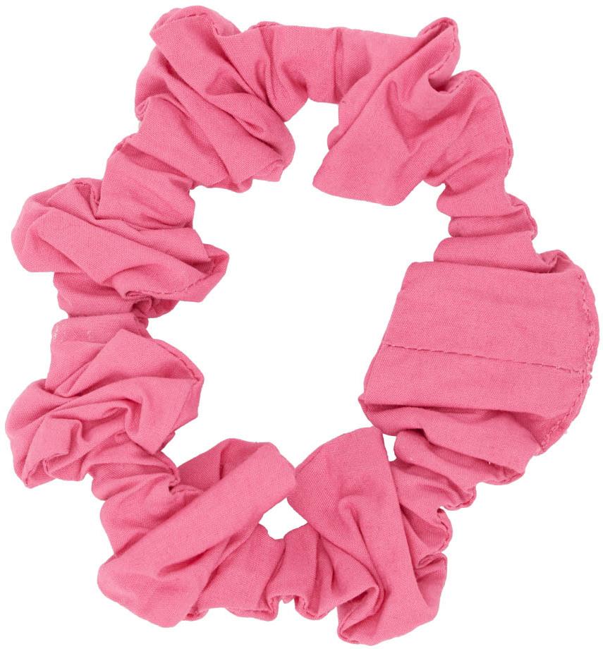 SSENSE Exclusive Two-Pack Pink Scrunchies商品第1张图片规格展示