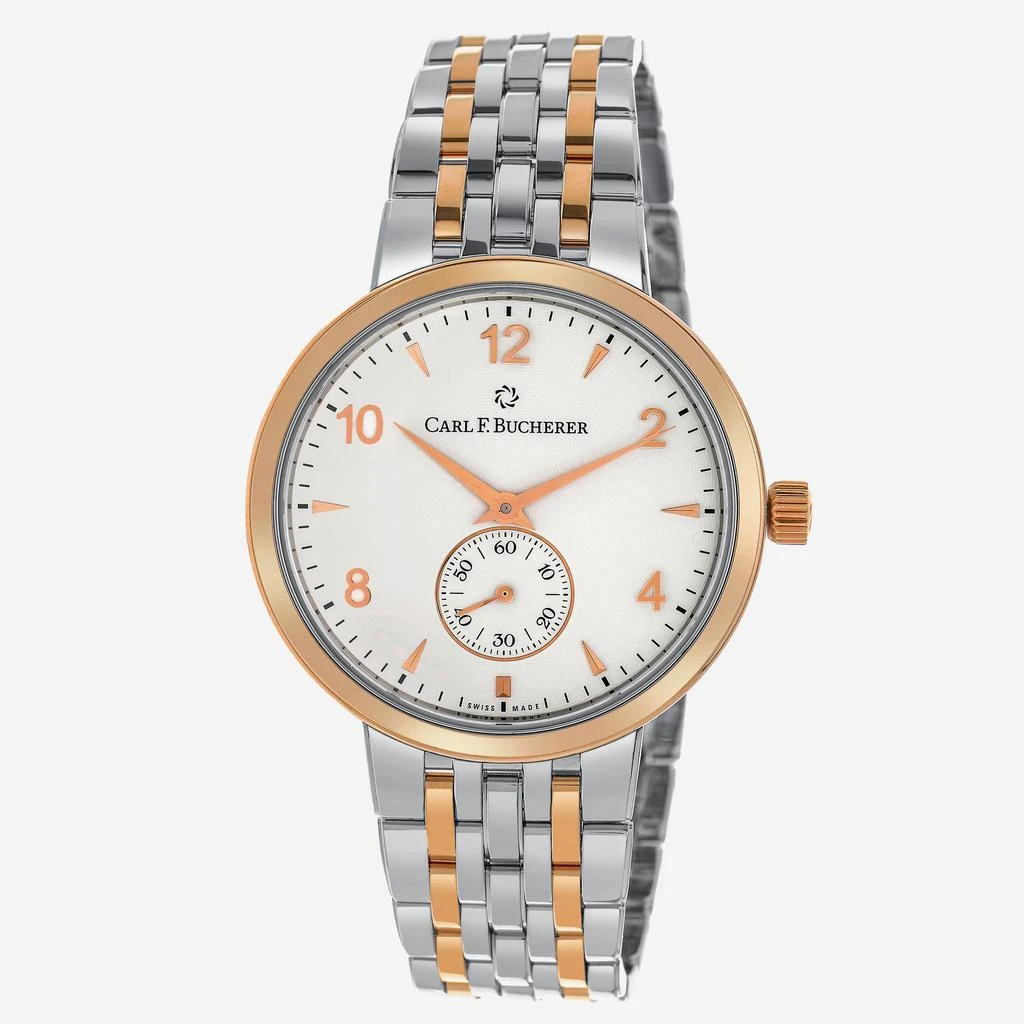 商品Carl F. Bucherer|Carl F. Bucherer Adamavi 18K Rose Gold & Stainless Steel Manual Wind Men's Watch 00.10316.07.26.21,价格¥14213,第1张图片