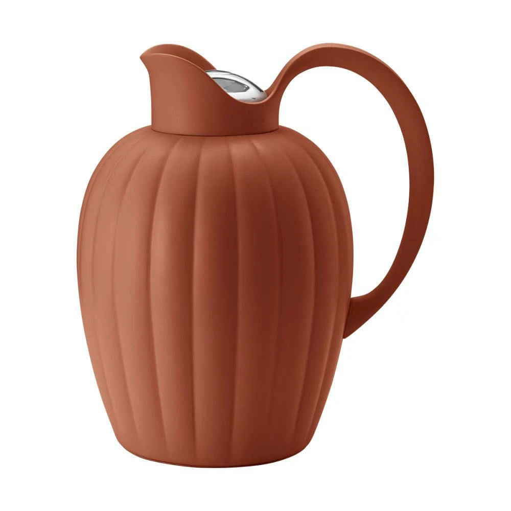 商品Georg Jensen|GEORG JENSEN BERNADOTTE Thermo Jug in Terracotta Red,价格¥517,第2张图片详细描述
