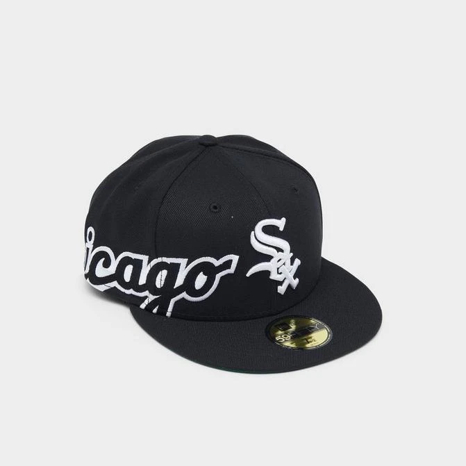 商品New Era|New Era MLB Chicago White Sox Side Split 59FIFTY Fitted Hat,价格¥371,第1张图片