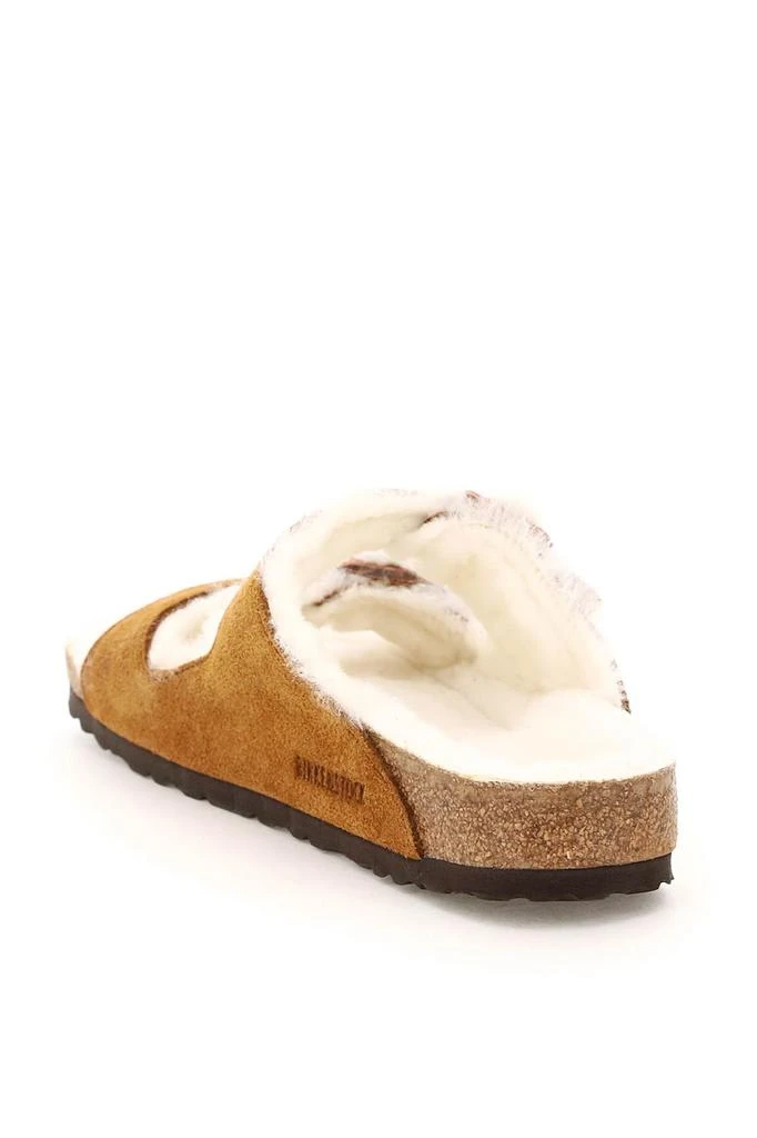 商品Birkenstock|arizona shearling mules narrow fit,价格¥717,第3张图片详细描述