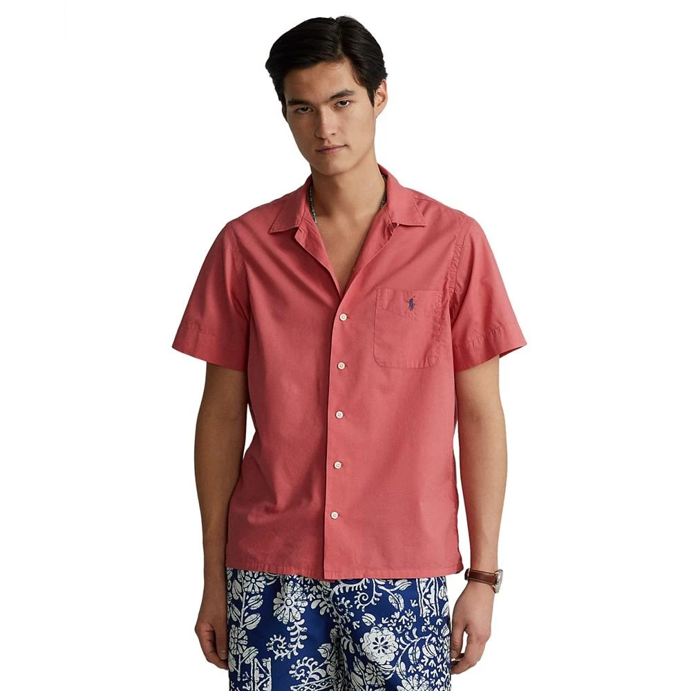 商品Ralph Lauren|Classic Fit Woven Camp Shirt,价格¥456,第1张图片