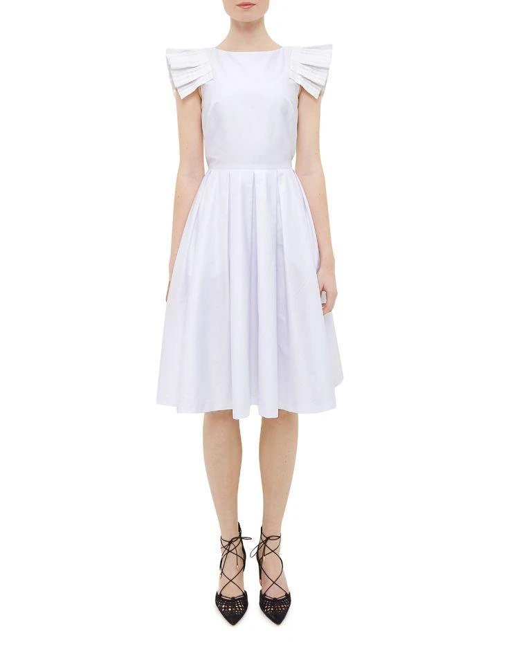 商品Ted Baker London|Ted Baker Cottoned On Arnao Gingham Trim Dress,价格¥1383,第1张图片